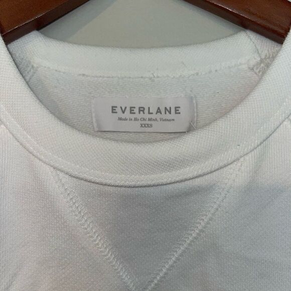 Everlane The French Terry Crew Neck Sweater - Picture 3 of 10